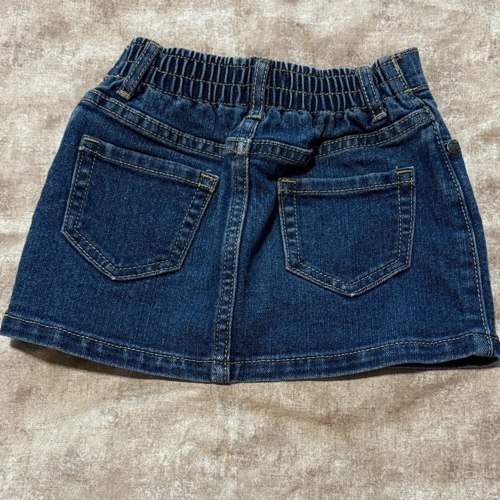 The Children's Place Dark Blue Denim Skirt